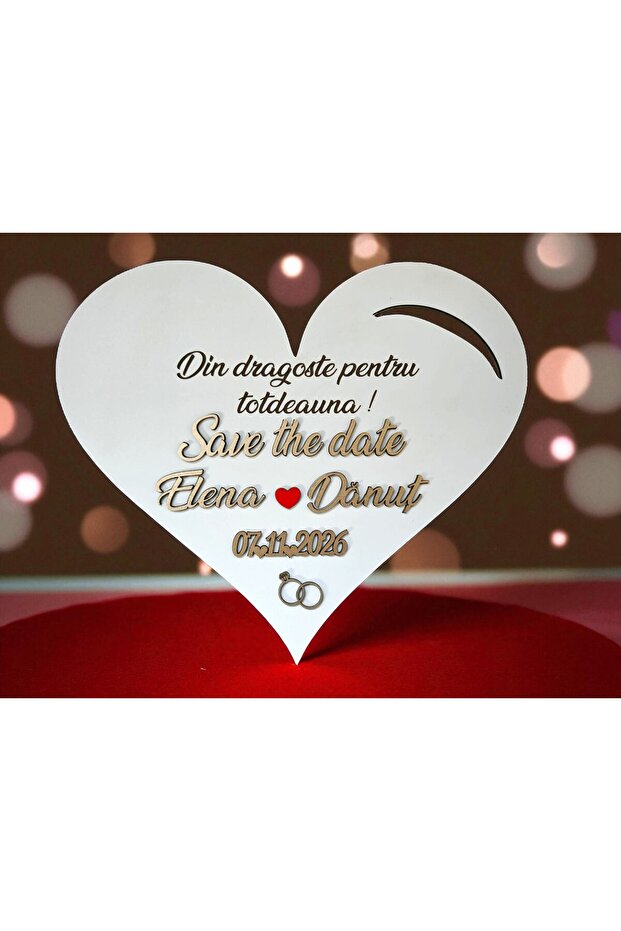 Placuta Save the date - 3