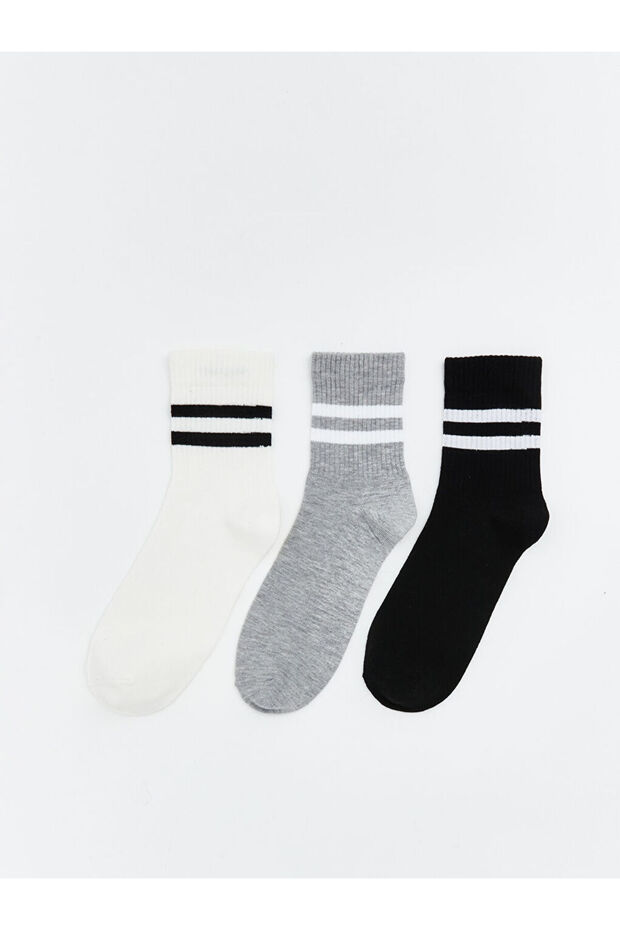 Timeless Clothing & Timeless Choices Striped Men's Socks 3-Piece Set