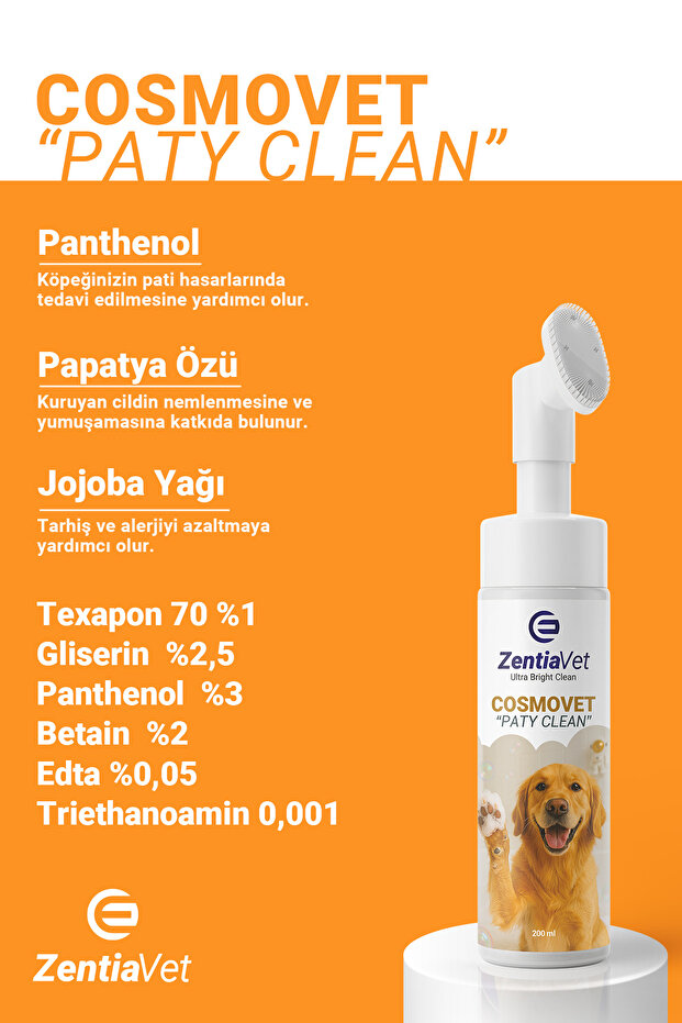 COSMOVET PATY CLEAN KÖPEK 200 ML - 3