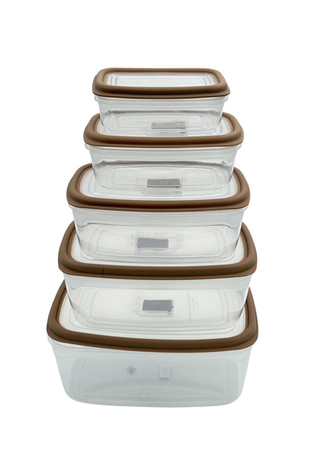مجموعة حاويات طعام 5 قطع - 4