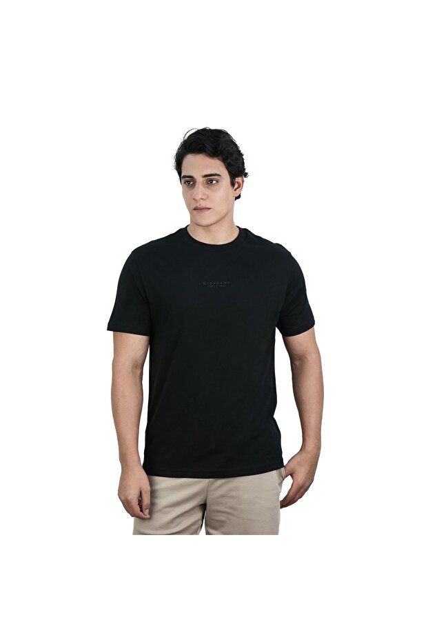 Men's Cotton Signature Print Tee