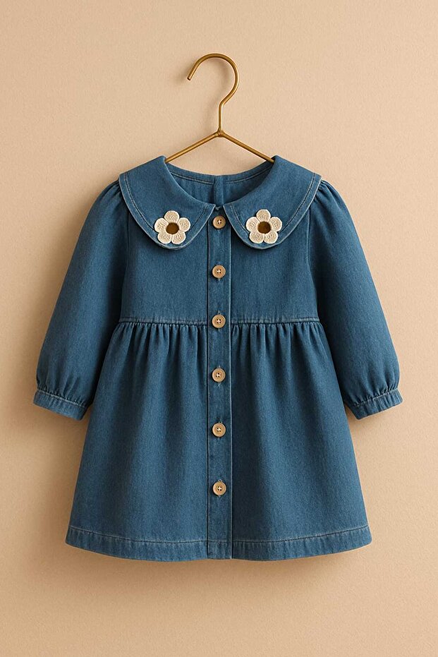 KIZ KOT JİLE 1-2-3-4 YAŞ ELBİSE - 1