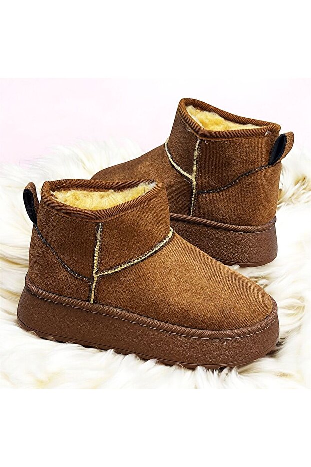 SICAK TUTAN KALIN TABANLI UG MODEL KISA BOY KIZ ÇOCUK BOTU - 2