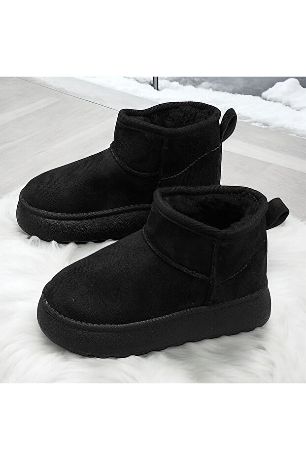 SICAK TUTAN KALIN TABANLI UG MODEL KISA BOY KIZ ÇOCUK BOTU - 1