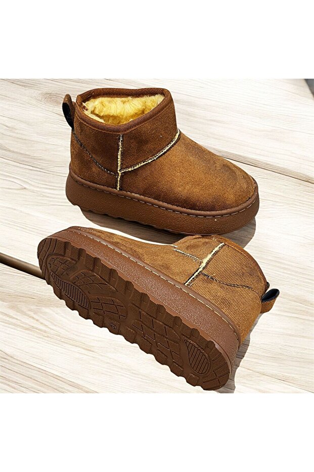 SICAK TUTAN KALIN TABANLI UG MODEL KISA BOY KIZ ÇOCUK BOTU - 4