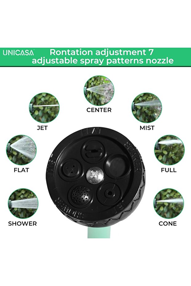 15-Meter Expandable Garden Hose Set with Thread Connectors and Sprayer - 3