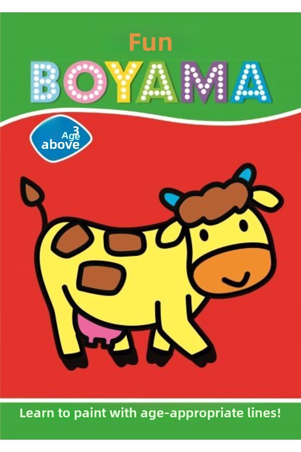 Fun Coloring - 4 Piece Crayon Gift for Ages 3 and Above