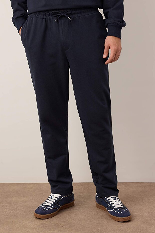 Lacivert Regular Fit Pijama Takımı TMNAW22PT0510 - 3