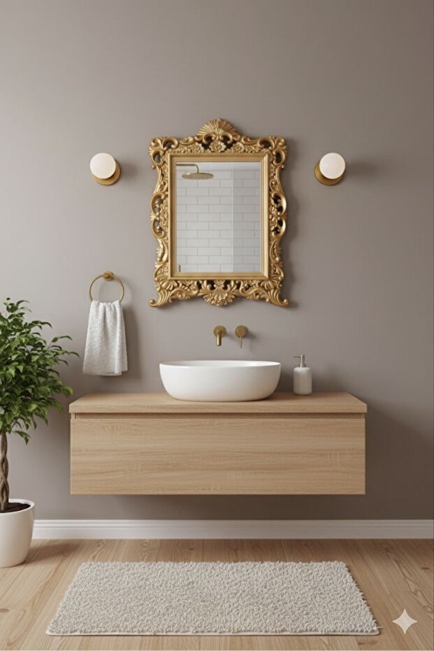 مرآة مرايا حائط ديكور 82×60 سم