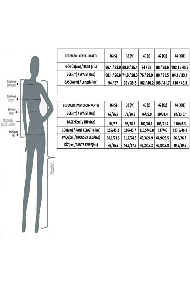 طقم جاكيت وبنطلون كريب - 8