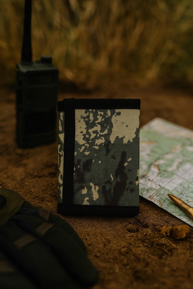Drawstring Military Wallet