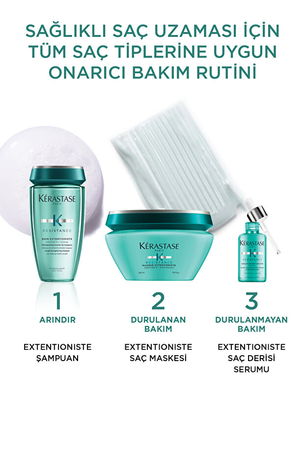 Resistance Masque Extentioniste Daha Uzun Ve Güçlü Saçlar Için Onarıcı Maske 200 ml 200 ml - 6