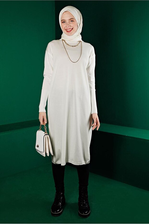 BASIC UZUN TRİKO TUNİK 43103 - 2