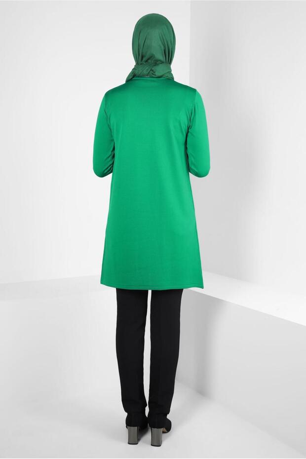 BİSİKLET YAKA TRİKO TUNİK 44060 - 3