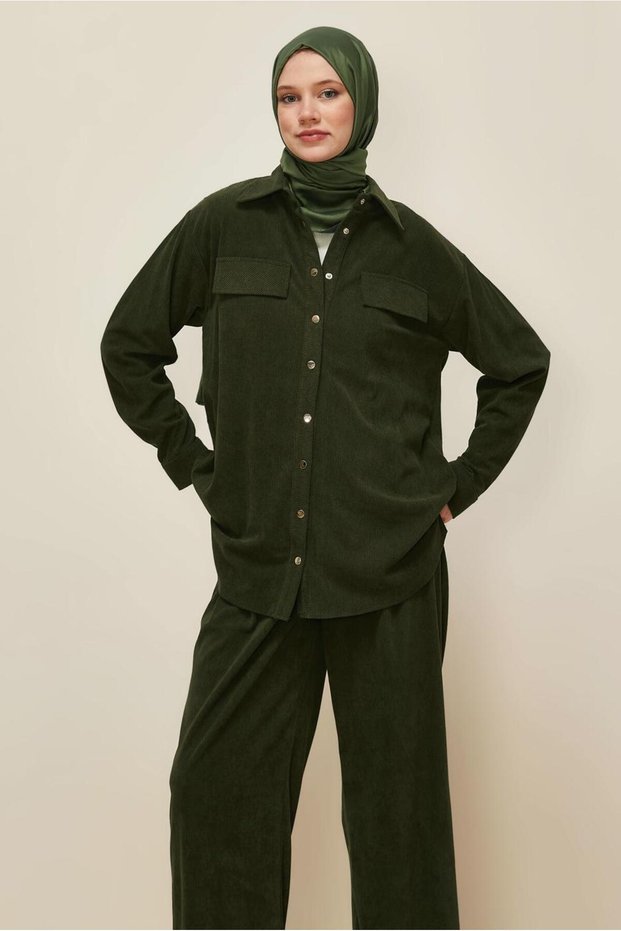 Velvet Suit with Pants 45990