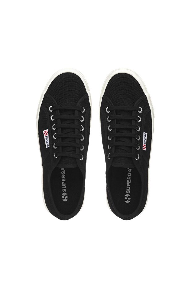 2740 Platform Unisex Siyah-Bej Sneaker - 4