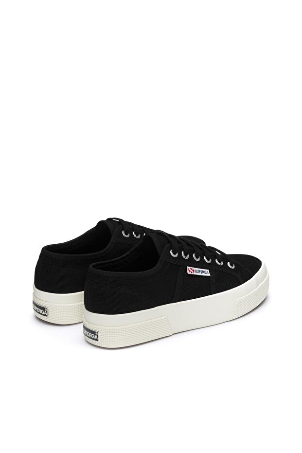 2740 Platform Unisex Siyah-Bej Sneaker - 3