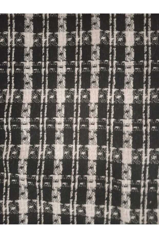 Mevsimlik Örme Ekose Kaban - 6