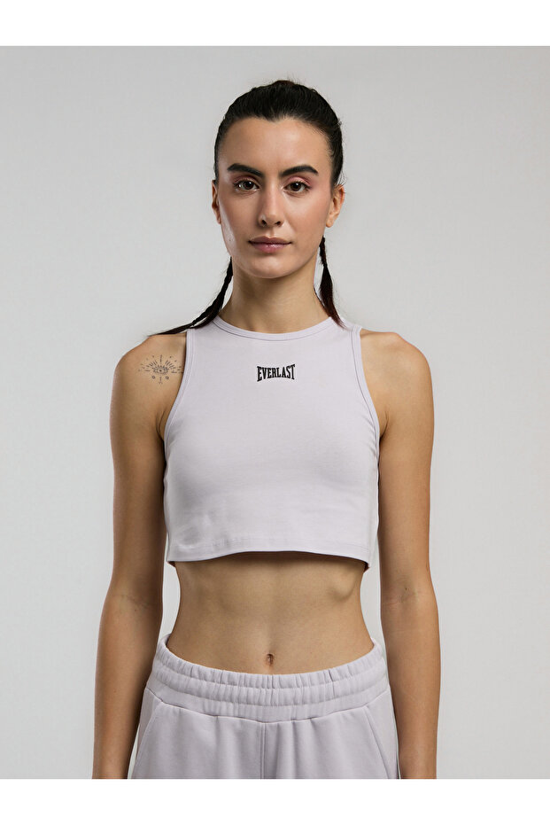 Ever Classics Wmn Lila Kadın Basic Crop Atlet - 1
