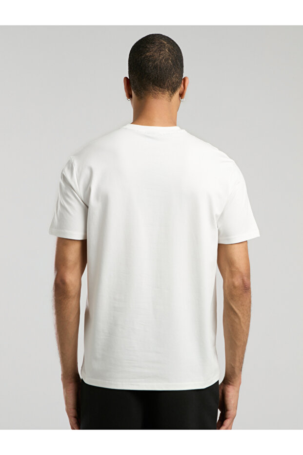 Ever Essentials Basic Regular Beyaz Erkek Tişört - 6
