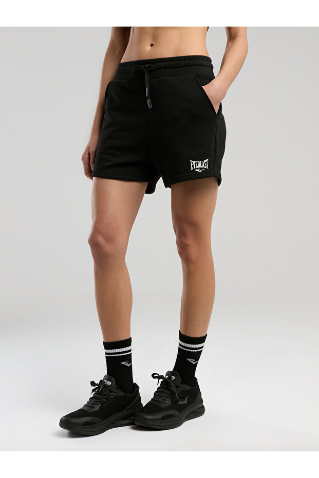 Ever Essentials Siyah Kadın Şort - 2