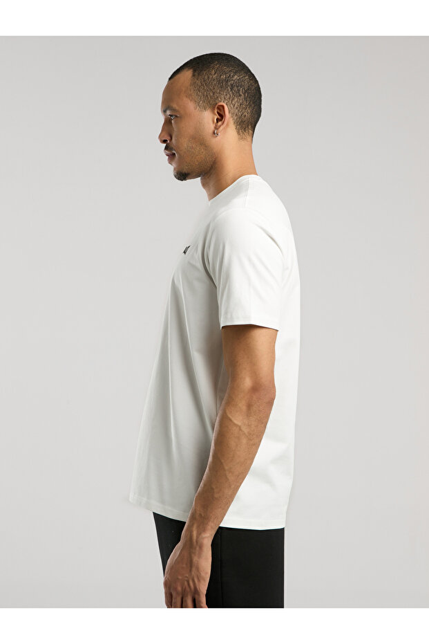 Ever Essentials Basic Regular Beyaz Erkek Tişört - 5