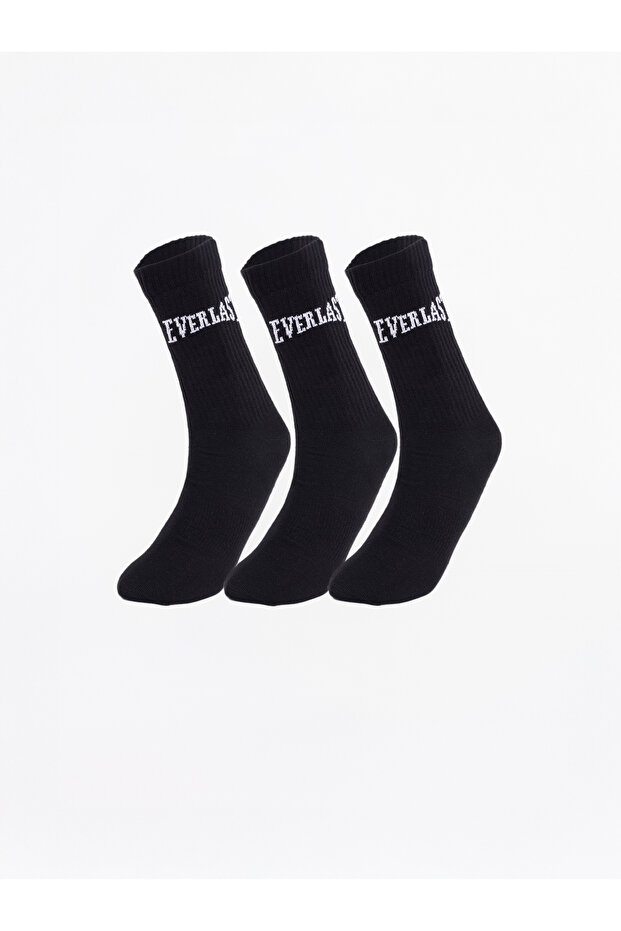 Classics 3'lü Siyah Çorap - 5