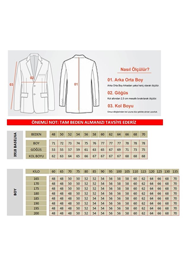 Baselnaa Men's Beige Oversize Large Size Slim Fit Lined Buttoned Basic Blazer Jacket - 3