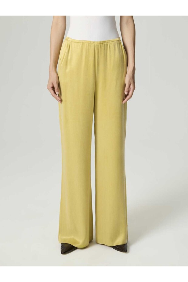 Elastik Belli Pantolon - 1