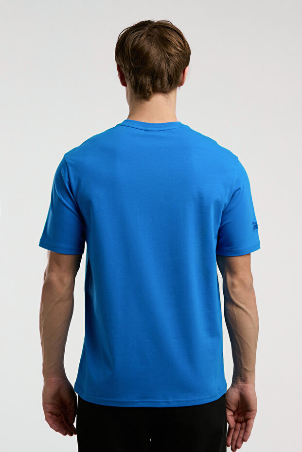 Ever Essentials Regular Mavi Erkek Tişört - 5