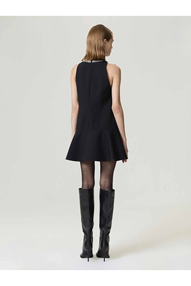 Volanlı Mini Elbise - 3