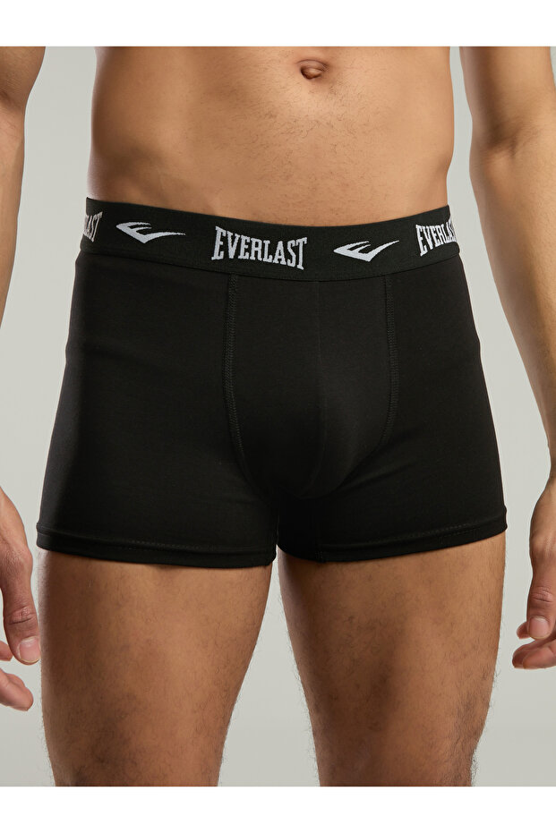3'lü Siyah Boxer - 3