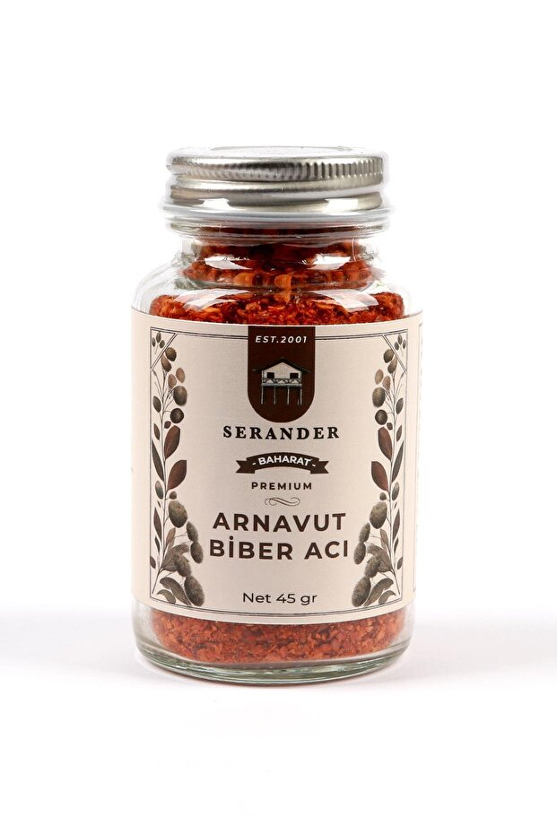 ARNAVUT BİBER ACI 45GR CAM (cayenne pepper)