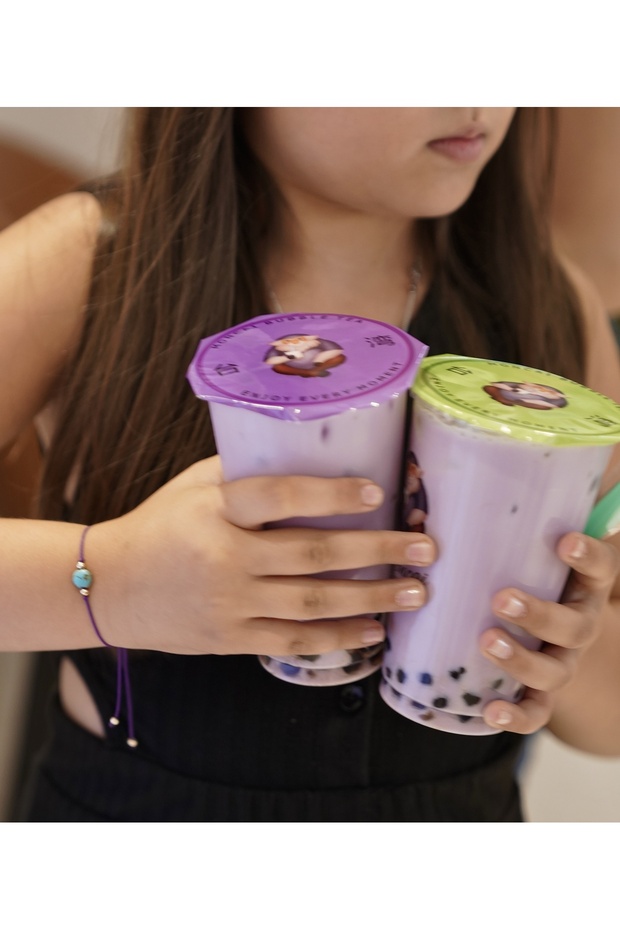 TARO MILK TEA SET - 4