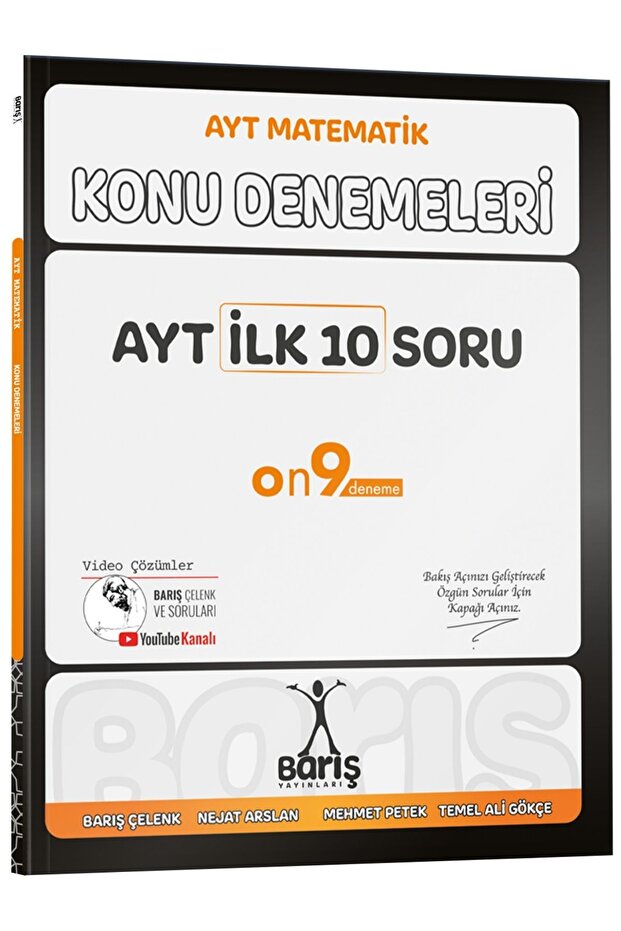 AYT İlk 10 Soru Konu Denemeleri - 1