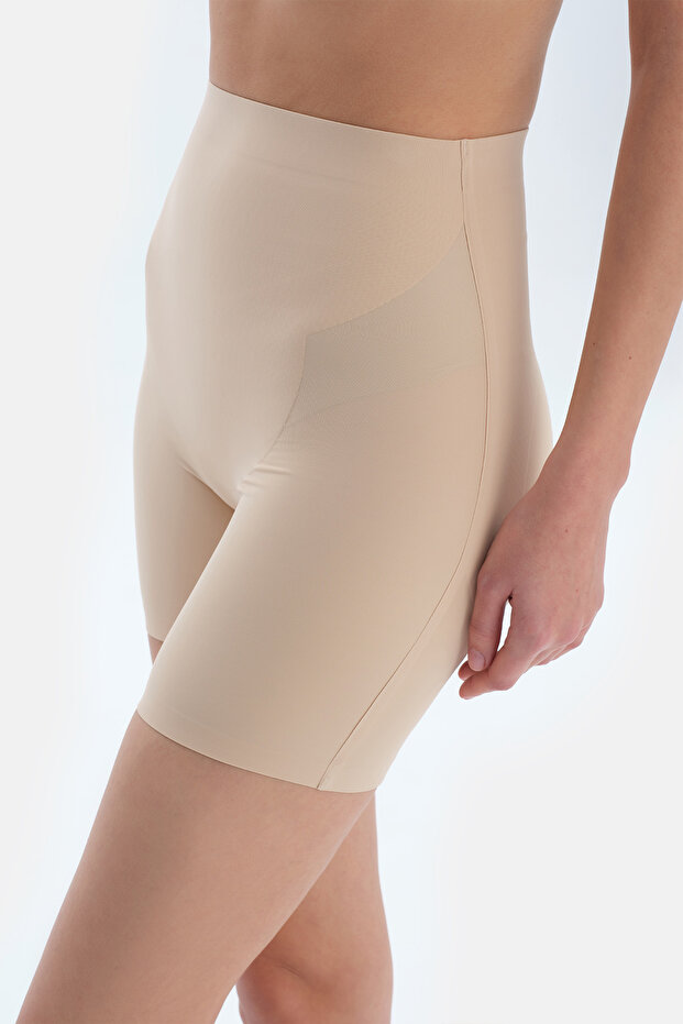 Ten Medium Yüksek Bel Şort Korse - 5