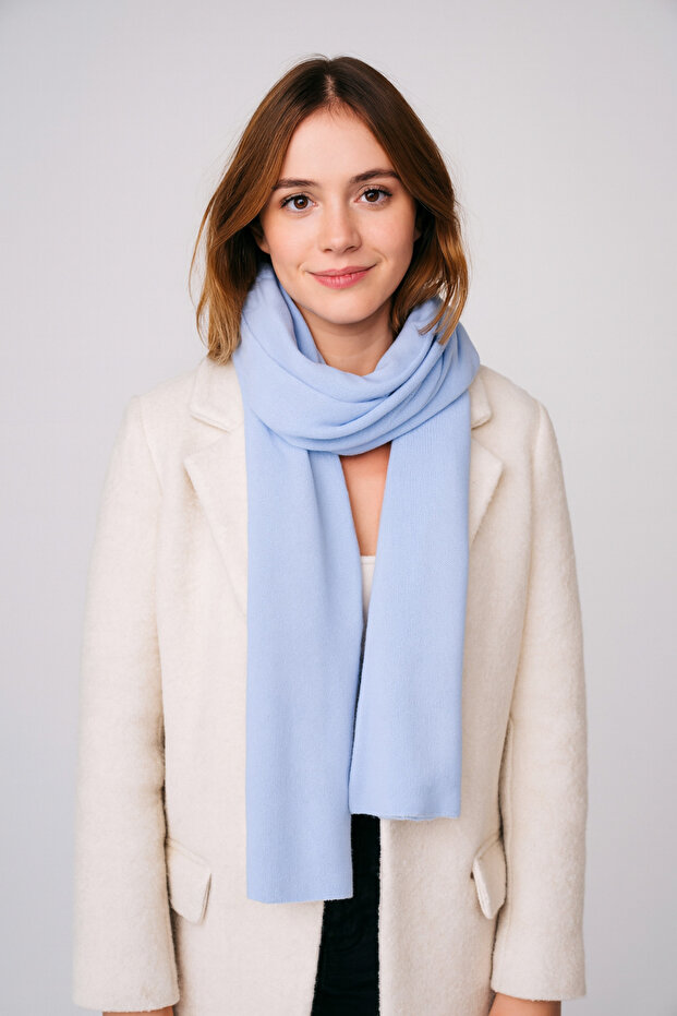 Tek Renk Klasik Atkı - 2