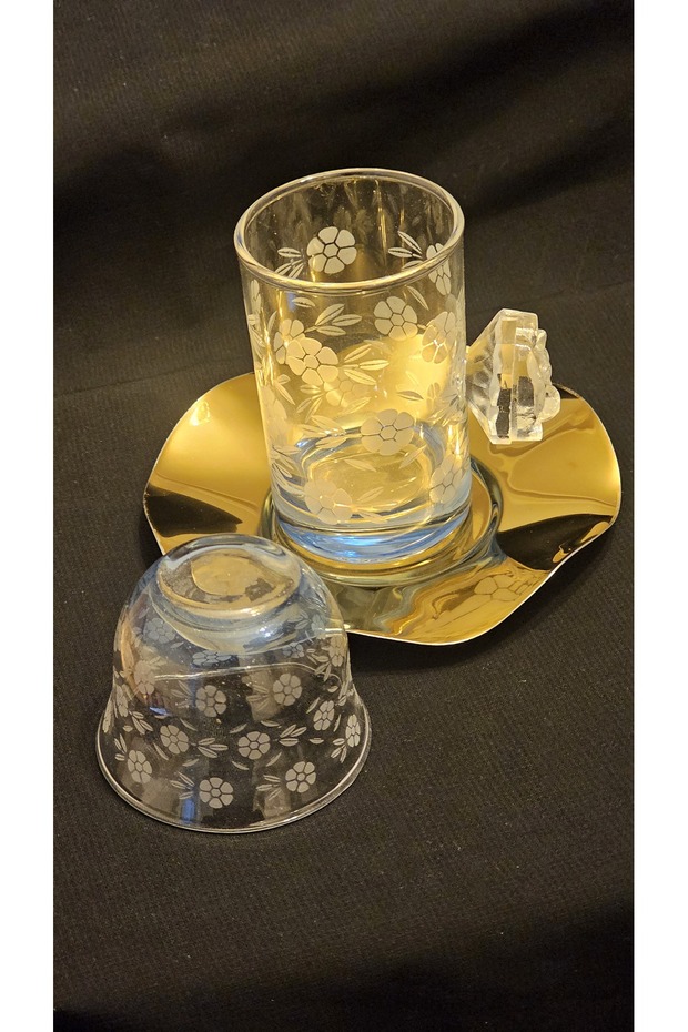 Blue Rose Tea Set - 1