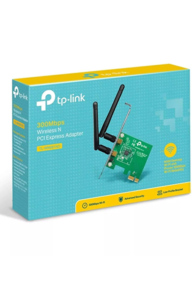 c-12 Tl-wn881nd Wifi N 300mbps Pcı Express - 5