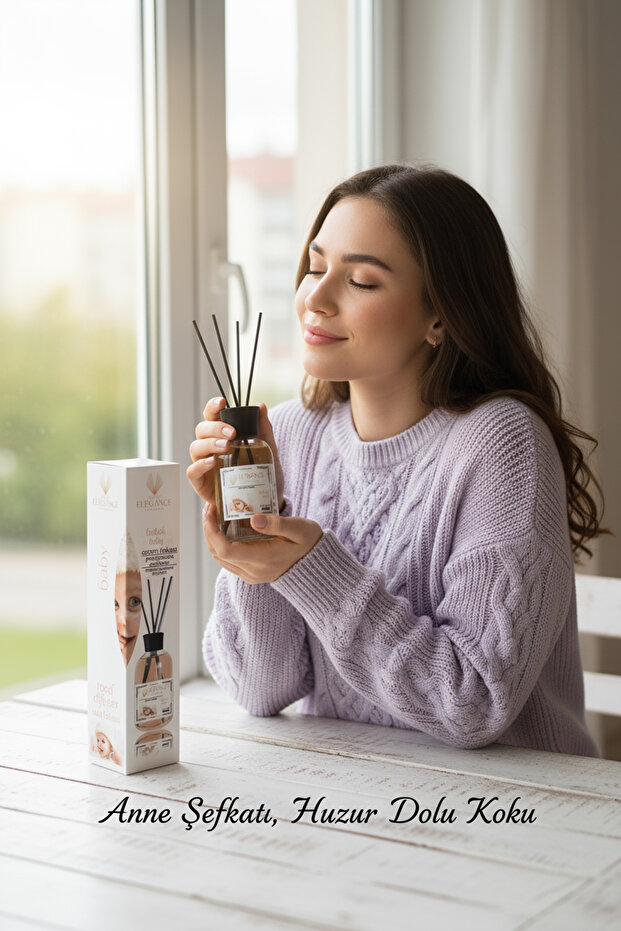 Bebek Kokusu Reed Diffuser Bambu Çubuklu Oda Kokusu (110 Ml) - 7