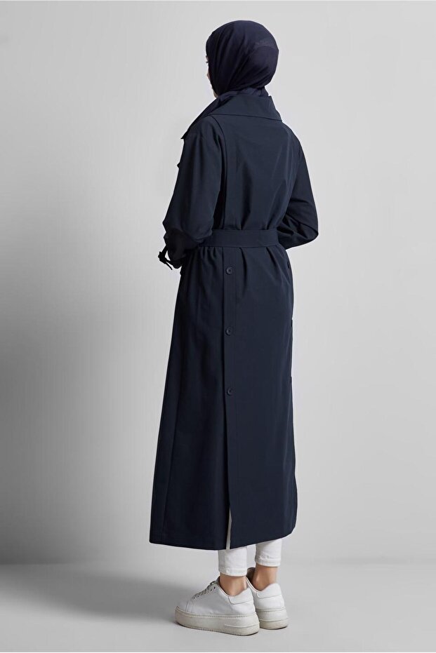 KUŞAKLI TRENÇKOT 10957 - 5