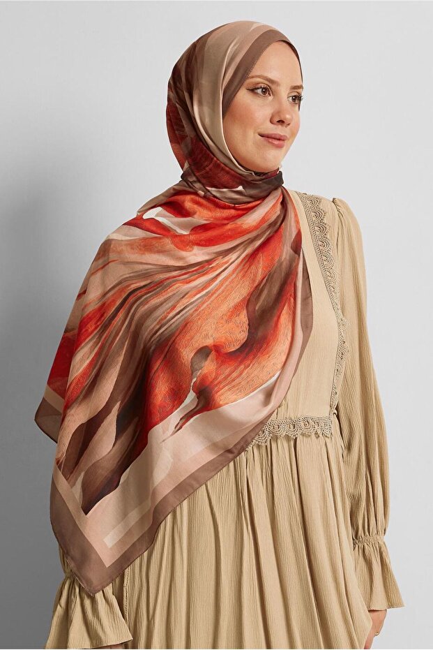 شال منقوش 8577