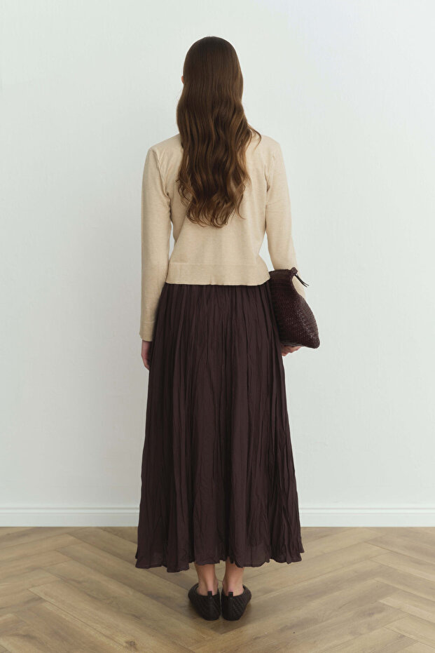 Boho Crash Kahve Etek - 7