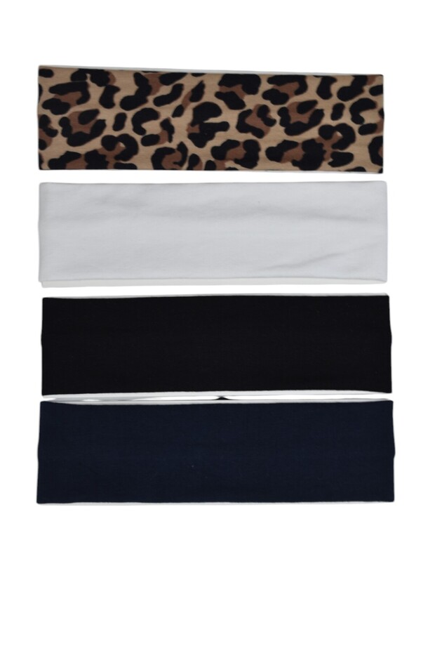 Headband Set Sports Running Pilates Non-slip Headband 4 pcs