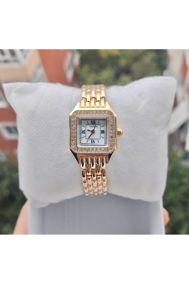 KARE TAŞLI  SAATİ - 1