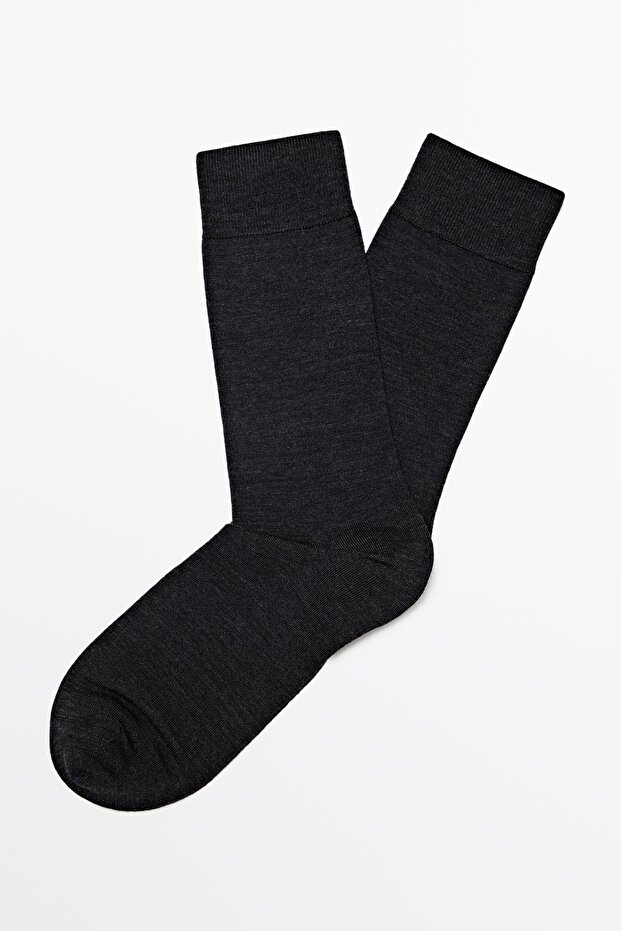 Yün karışımlı çorap - 2