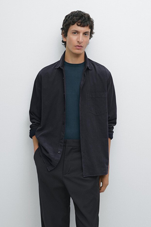 Fitilli regular fit gömlek - 2