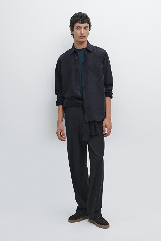 Fitilli regular fit gömlek - 1