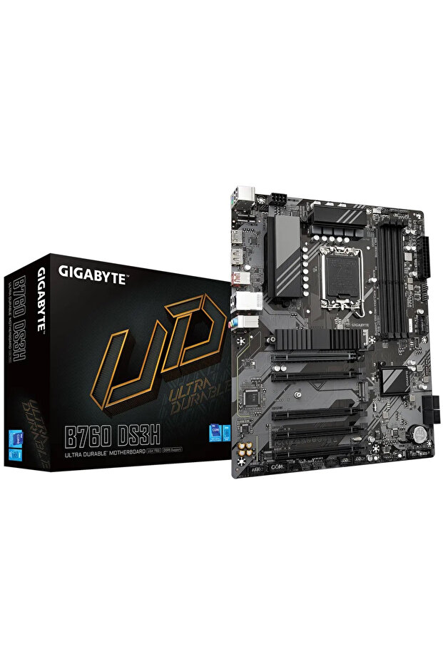B760-DS3H-DDR5 Intel B760 Soket 1700 DDR5 7600MHz ATX Gaming (Oyuncu) Anakart - 1