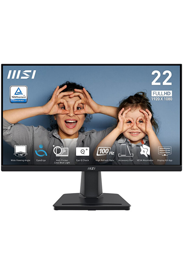 Pro MP225V 21.5″ 1ms 100Hz Anti-Glare VA Full HD FreeSync Monitör - 1